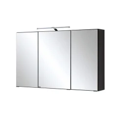 Wohnen Badmöbel Set Darina in Eiche Grau (vierteilig)