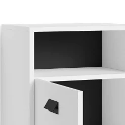 Wohnen Badezimmer Komplett*Badmöbel Set in Weiß Schwarz - Envaton (dreiteilig)