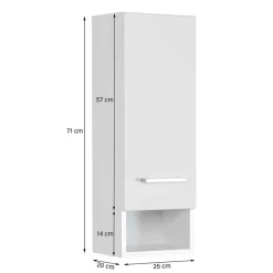 Wohnen Badmöbel Set melaminbeschichtet - Girios (vierteilig)