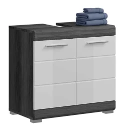 Wohnen Badmöbel Set mit Waschmaschinenschrank - Nancys (vierteilig)