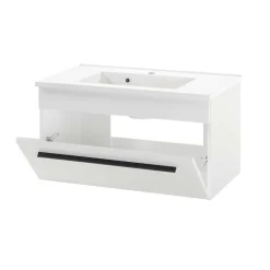 Wohnen Badmöbel Set mit 2x Hochschrank - Ingmesan (vierteilig)