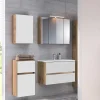 Wohnen Badezimmer Komplett*Badmöbel stehend oder hängend - Maklesa (vierteilig)