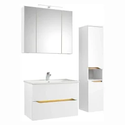 Wohnen Badmöbelkombi hängend - Zenata (dreiteilig)