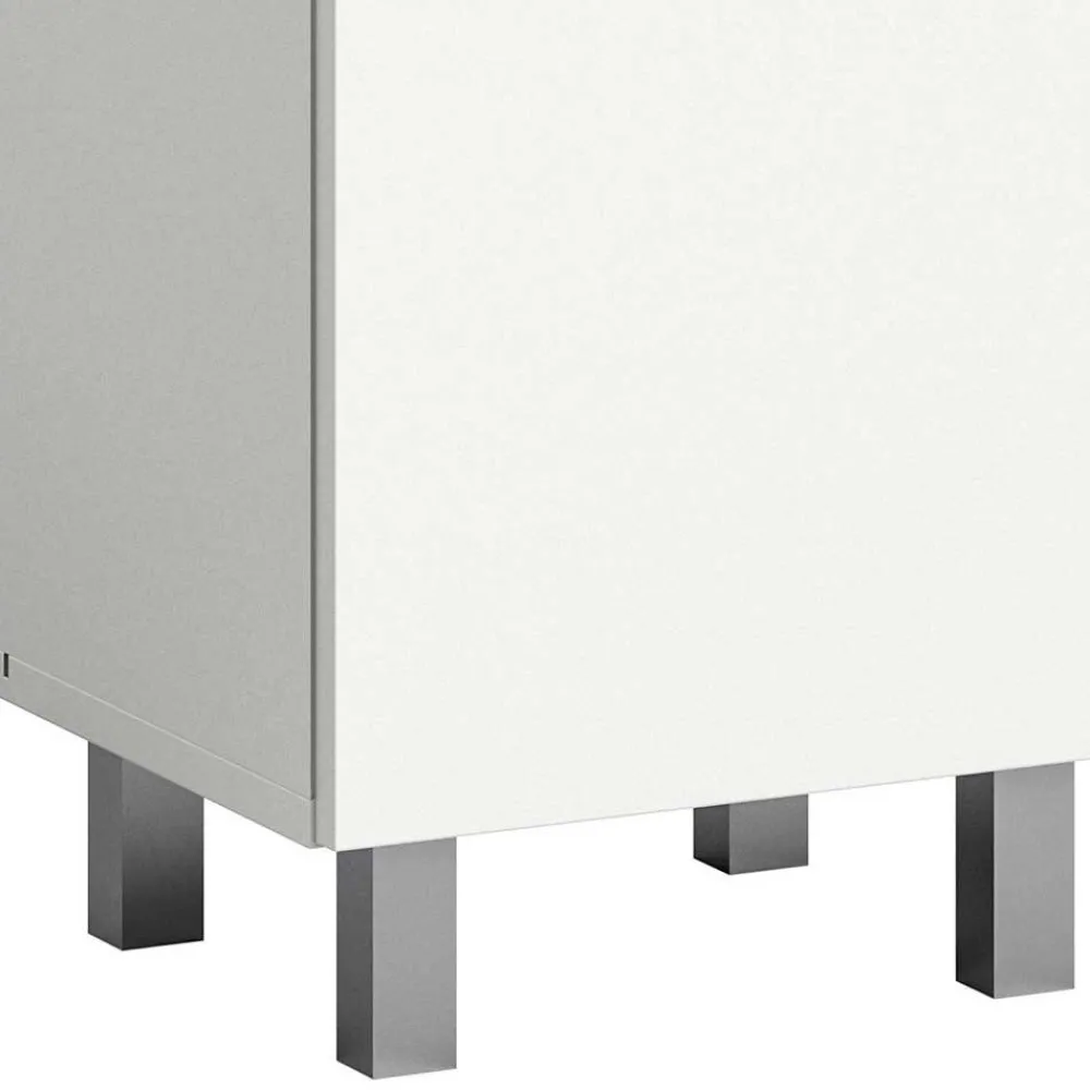 Wohnen Badmöbel-Kombi in Weiß - Harmone (vierteilig)