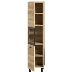 Wohnen Badezimmer Komplett*Badmöbelset komplett - Hoxtona (vierteilig)