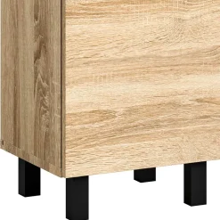 Wohnen Badezimmer Komplett*Badmöbelset komplett - Hoxtona (vierteilig)