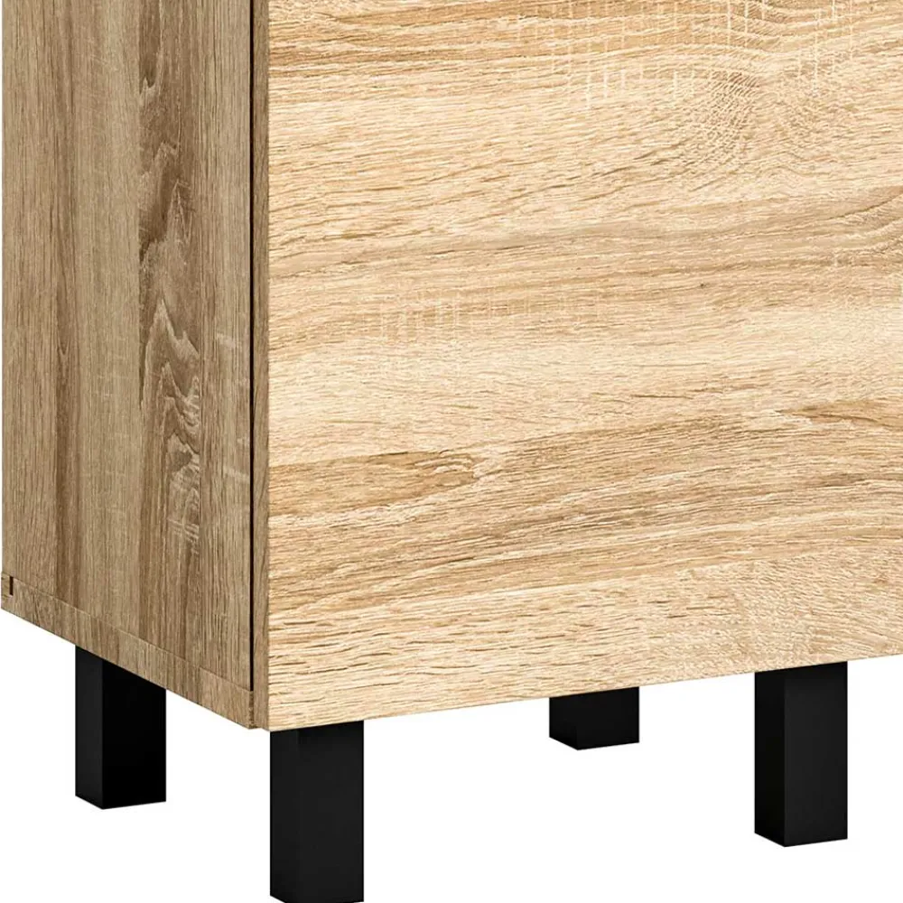 Wohnen Badezimmer Komplett*Badmöbelset komplett - Hoxtona (vierteilig)