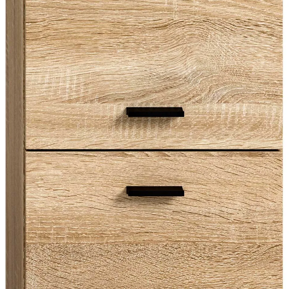 Wohnen Badezimmer Komplett*Badmöbelset komplett - Hoxtona (vierteilig)