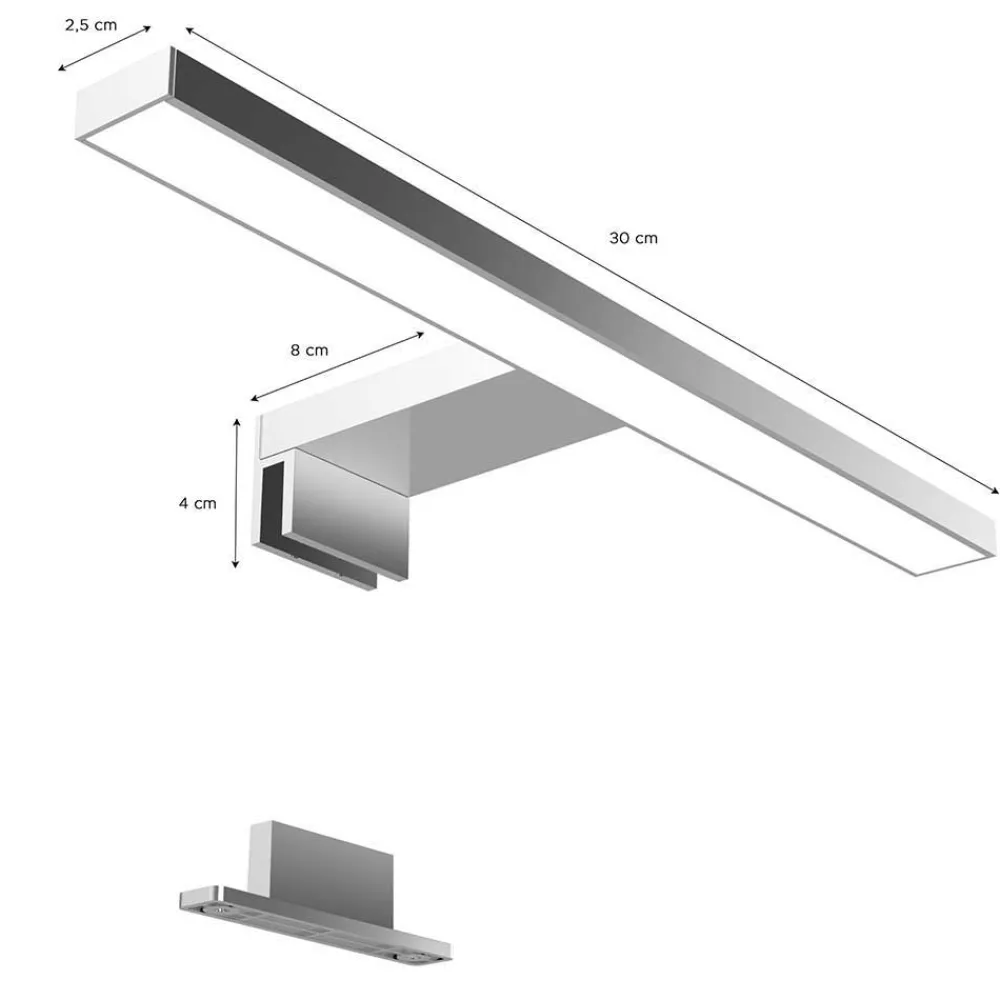 Wohnen Badezimmer Komplett*Badmöbelset komplett - Hoxtona (vierteilig)