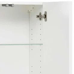 Wohnen Weiße Möbel|Badschränke*Bad-Oberschrank mit Doppeltür - Yennja