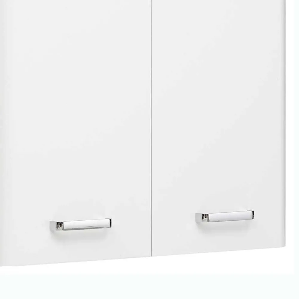 Wohnen Weiße Möbel|Badschränke*Bad-Oberschrank mit Doppeltür - Yennja
