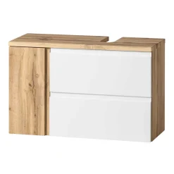 Wohnen Badschrank für Waschbecken in der Größe 85x59x35 cm - Eight
