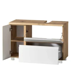 Wohnen Badschrank für Waschbecken in der Größe 85x59x35 cm - Eight