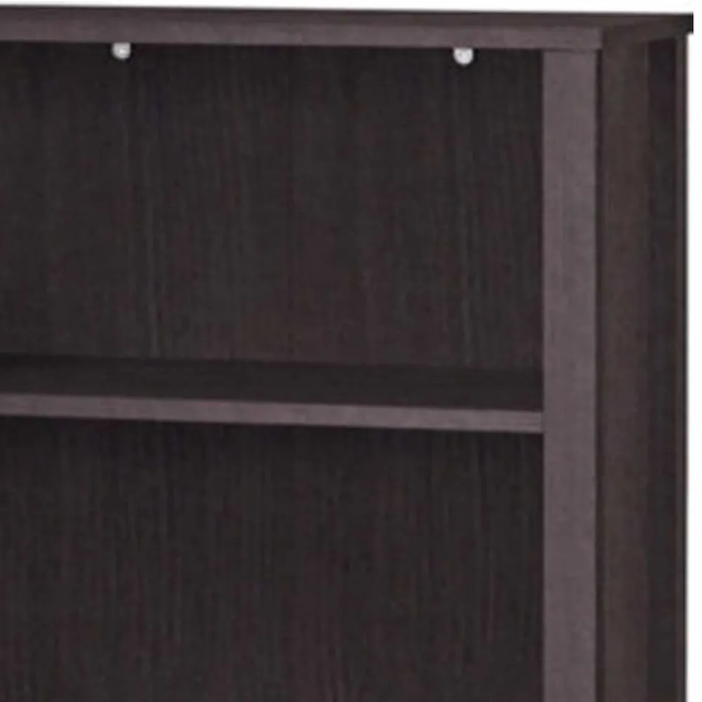 Wohnen Badschrank in Holzoptik Dunkelbraun - Lucan