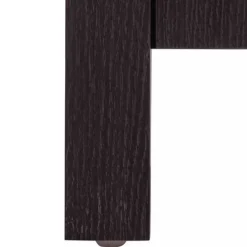 Wohnen Badschrank in Holzoptik Dunkelbraun - Lucan