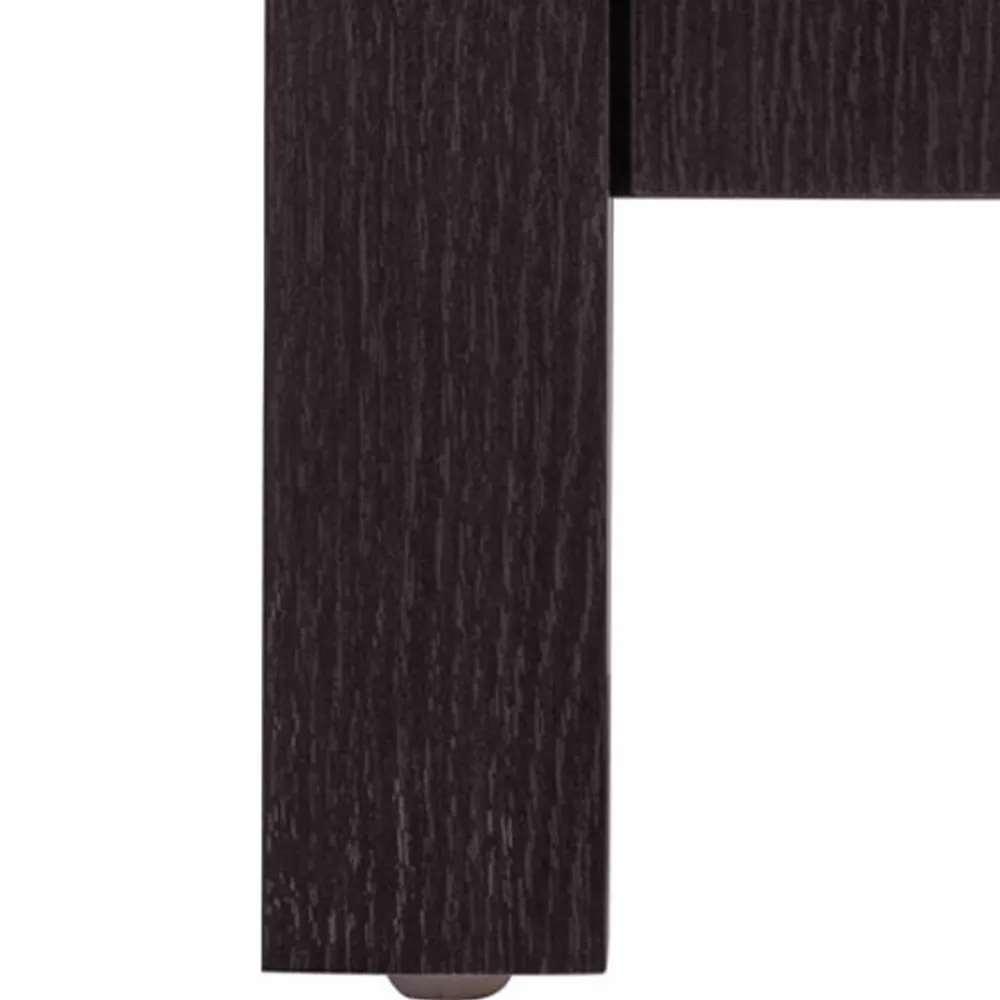 Wohnen Badschrank in Holzoptik Dunkelbraun - Lucan