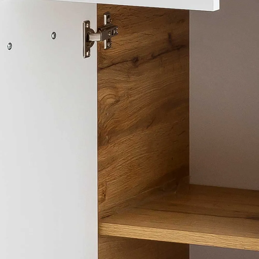 Wohnen Badschrank mit Tür & zwei Schubladen - Kristiv