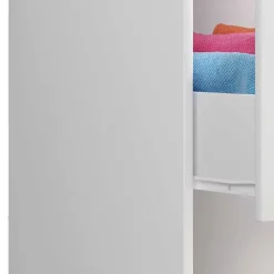 Wohnen Badschrank mit zwei Auszügen in Weiß - Quick