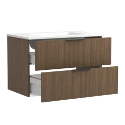 Wohnen Badschränke und Lichtspiegel Set modern - Ucaida (vierteilig)