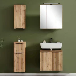 Wohnen Badset Möbel-Kombination modern - Crystoga (vierteilig)