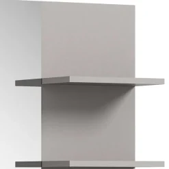 Wohnen Badspiegel in Grau mit Ablagen - Racapulco