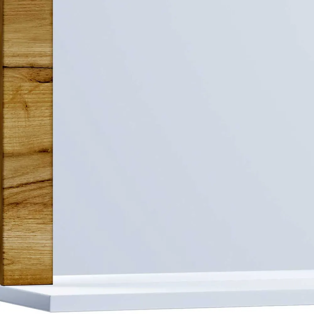 Wohnen Badspiegel in Wildeiche Honig & Weiß - Cabarete