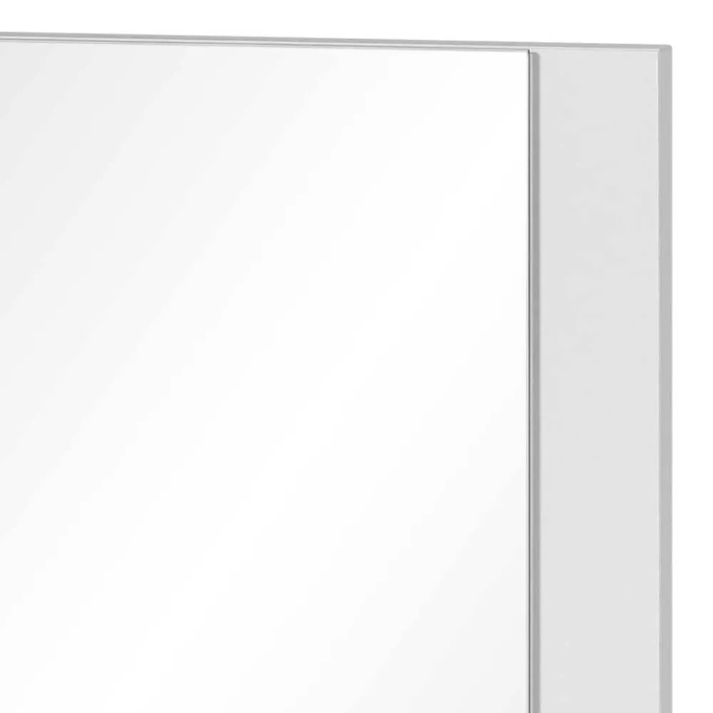 Wohnen Spiegel|Flurspiegel*Badspiegel mit Ablage in Weiß - Seriacus