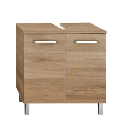 Wohnen Waschtisch|Waschbeckenunterschränke*Bad-Waschbecken-Unterschrank in Holzoptik - Lemi