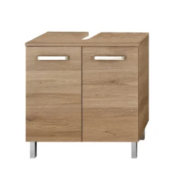 Wohnen Waschtisch|Waschbeckenunterschränke*Bad-Waschbecken-Unterschrank in Holzoptik - Lemi