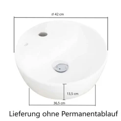 Wohnen Badezimmer Komplett*Bad-Waschplatz mit Midischrank Set - Leitha (dreiteilig)