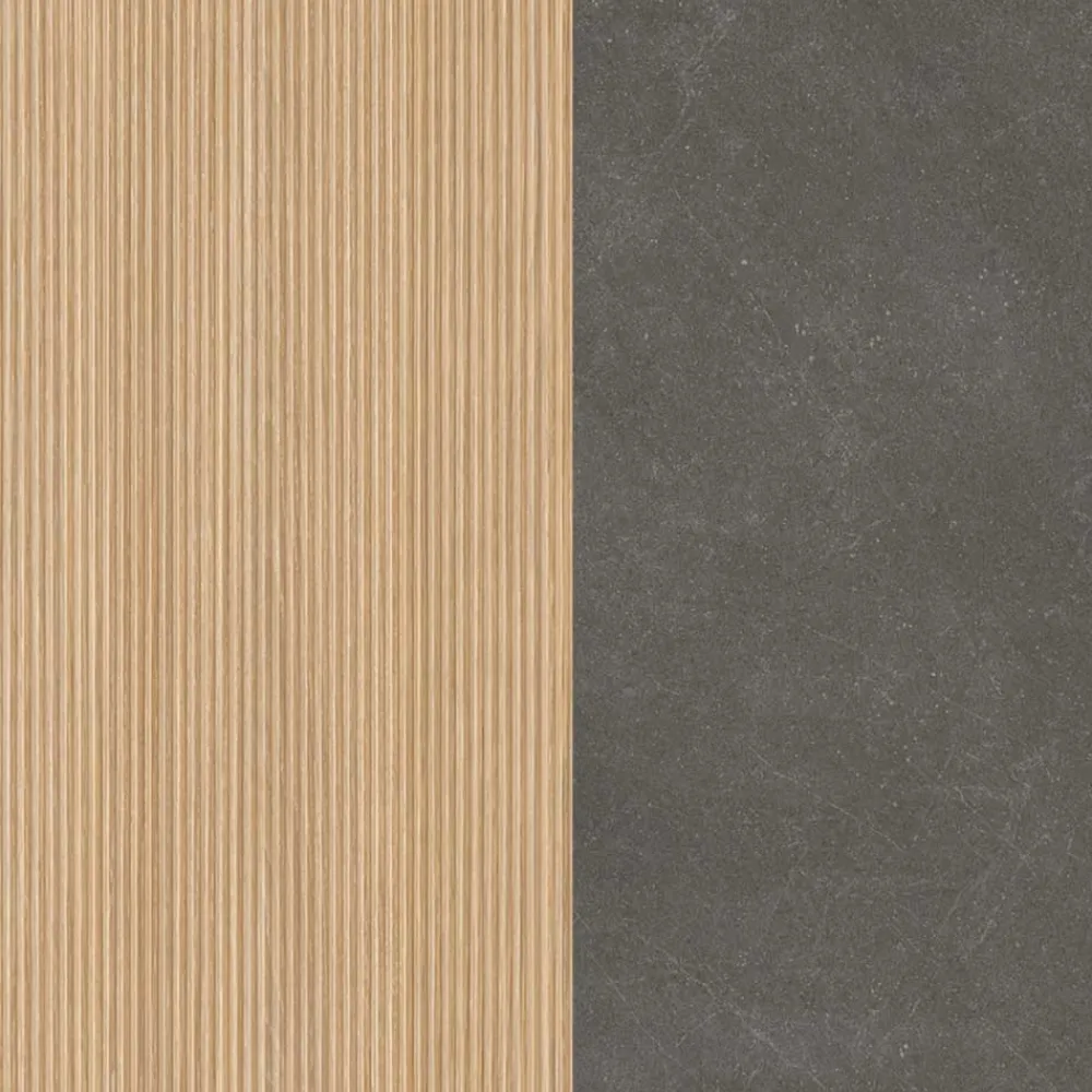 Wohnen Badezimmer Komplett*Bad-Waschplatz mit Midischrank Set - Leitha (dreiteilig)