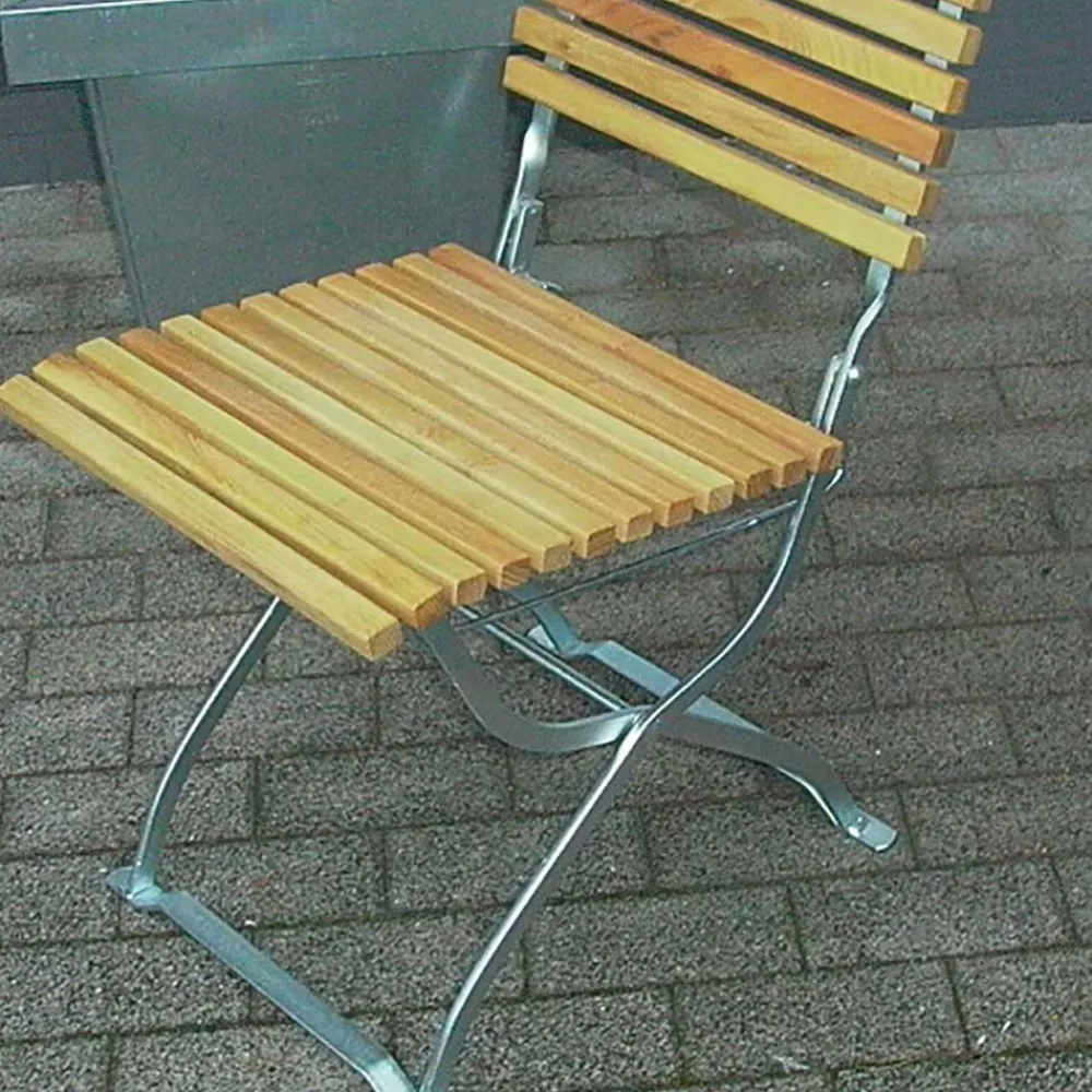 Wohnen Balkonmöbel|Metall-Gartenmöbel*Balkon Klappstuhl Paznaun aus Holz massiv (2er Set)