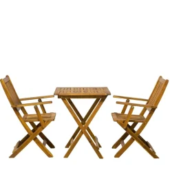 Wohnen Balkon Tischgruppe für 2 Personen - Emlino (dreiteilig)