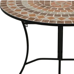 Wohnen Balkon Wandtisch mit Keramik Mosaik - Tasmania