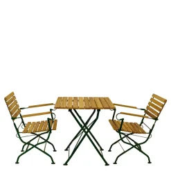 Wohnen Balkonmöbel Set aus Robinie - Emily (dreiteilig)