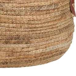 Wohnen Bananenblatt Körbe in Natur - Tolofoa (zweiteilig)