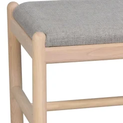 Wohnen Küchenbänke|Sitzbank*Bank mit einem Sitzplatz in Whitewash Eiche - Ulvinzo