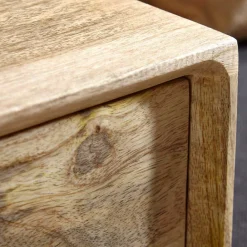 Wohnen Schuhschränke*Bank mit Schubladen aus Mangobaum Massivholz - Basserini