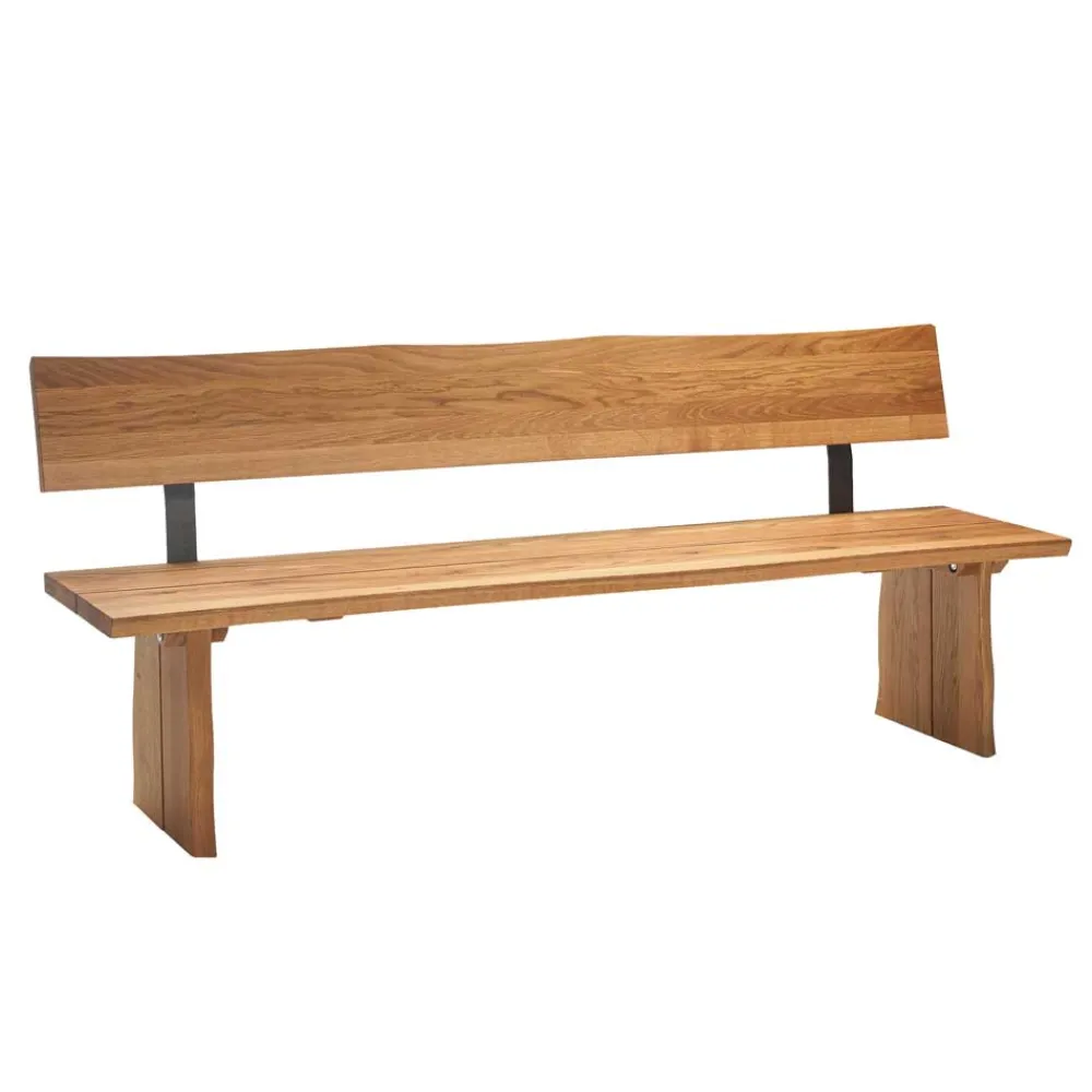 Wohnen Küchenbänke|Esszimmerbänke*Bank Sympatia mit Baumkante