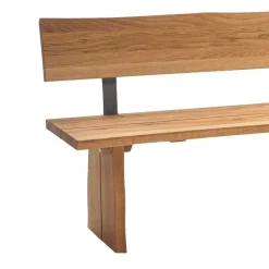 Wohnen Küchenbänke|Esszimmerbänke*Bank Sympatia mit Baumkante