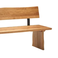 Wohnen Küchenbänke|Esszimmerbänke*Bank Sympatia mit Baumkante