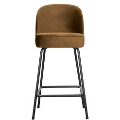 Wohnen Retro Möbel|Barhocker*Bar Polsterstuhl in Honigfarben Samt - Labound