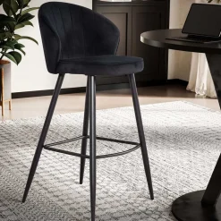 Wohnen Bar Polsterstuhl mit 70 cm Sitzhöhe - Tamdato (2er Set)