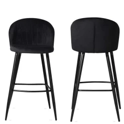 Wohnen Bar Polsterstuhl mit 70 cm Sitzhöhe - Tamdato (2er Set)
