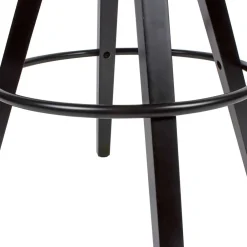 Wohnen Barhocker|Hocker*Bar Schalenstühle in Schwarz - Ilussiana (2er Set)