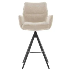 Wohnen Schwarze Möbel|Weiße Möbel*Bar-Armlehnenstühle mit Taschenfederkern - Asiaty (2er Set)