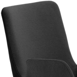 Wohnen Sessel & Hocker|Barhocker*Barhocker mit Lehne & Armlehnen in Anthrazit - Kanella