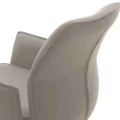 Wohnen Barhocker|Hocker*Bar-Lederstühle mit Armlehnen - Damien (2er Set)