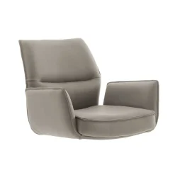 Wohnen Barhocker|Hocker*Bar-Lederstühle mit Armlehnen - Damien (2er Set)