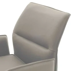 Wohnen Barhocker|Hocker*Bar-Lederstühle mit Armlehnen - Damien (2er Set)